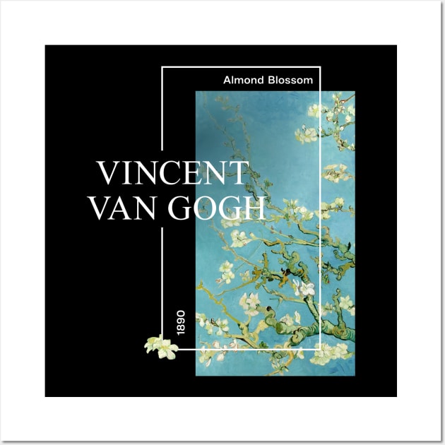 Vincent van Gogh - Almond Blossom Wall Art by Merch Sloth